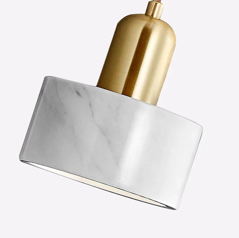 Nordic Lux Hängelampe Marmor, weiss Nordic Lux Hängelampe Marmor, weiss